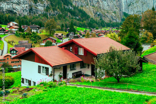 Houses in the valley