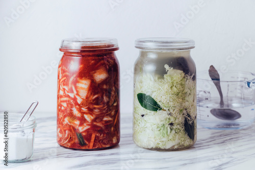 Food: Kimchi and Sauerkraut