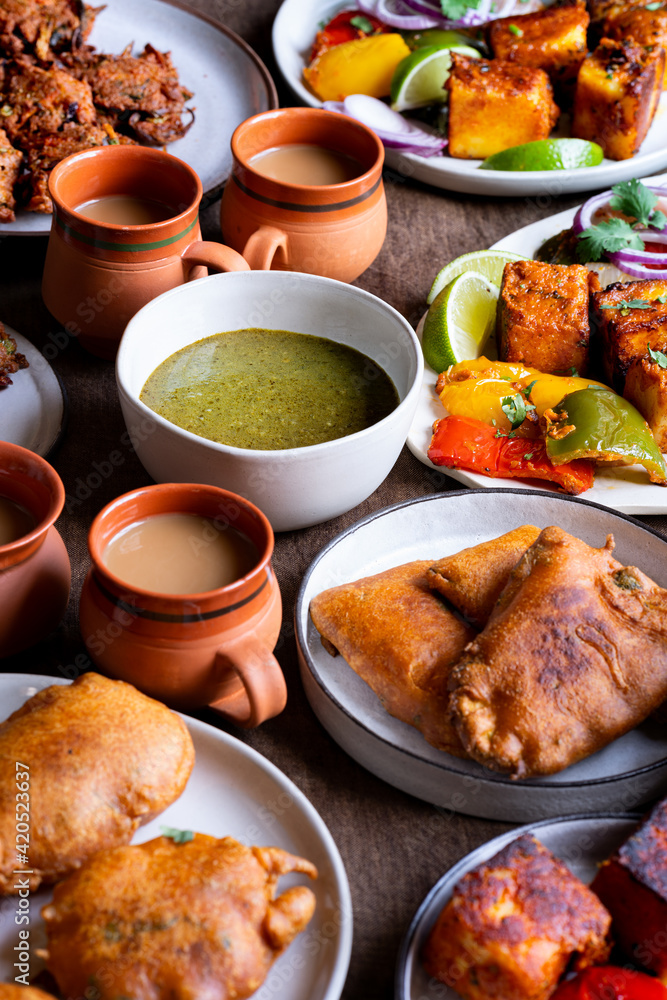 Indian Street Food Fritters Party Indian Street Food Fritters Party