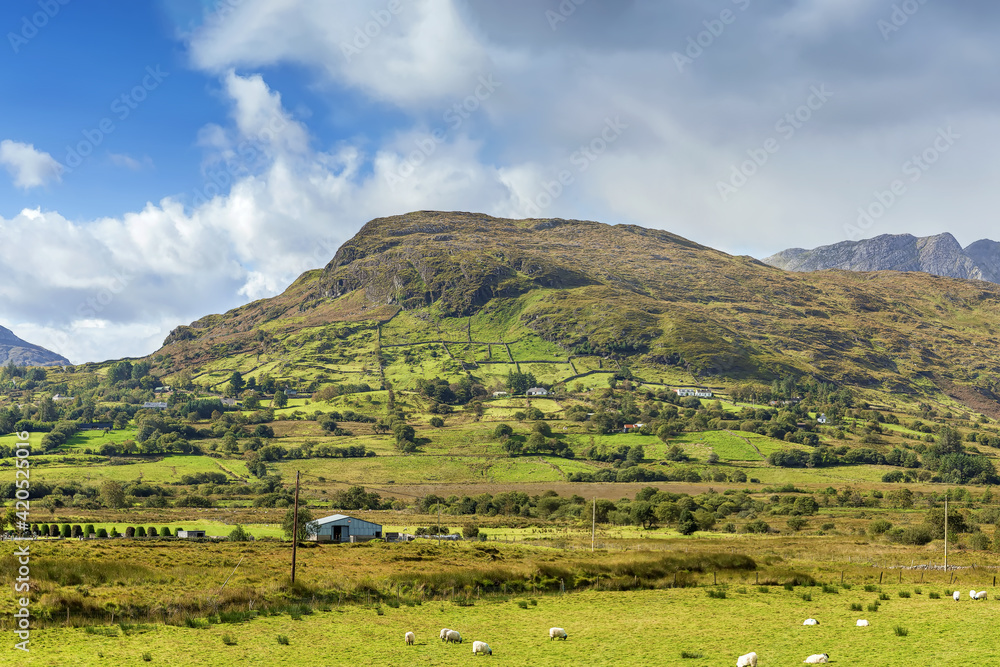 Landscape with mountains, Ireland