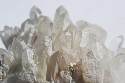 Close Up Of Quartz Crystals