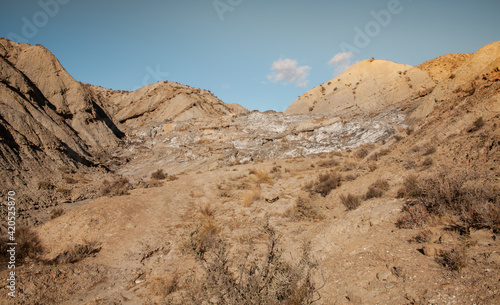 Tabernas Desert Hills Landscape Spain Nature Adventure Travel