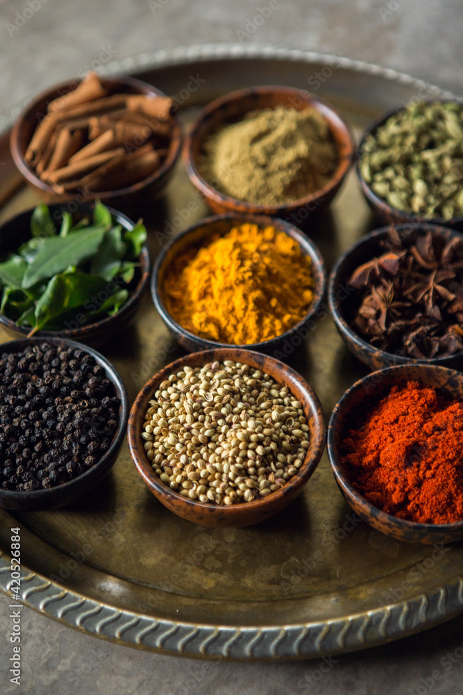 Indian food spices Indian food spices