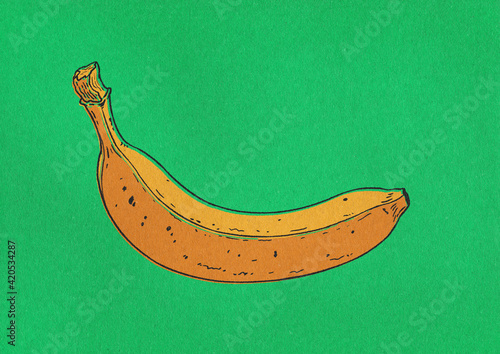 Banana Illustration photo