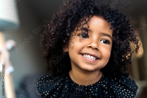 Wallpaper Mural Portrait of Adorable Kid Torontodigital.ca