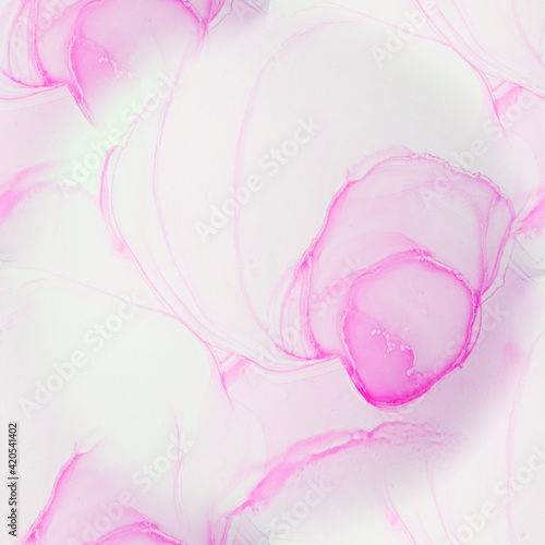 Modern Illustration. Beautiful Abstract Dirty Painting. Alcohol