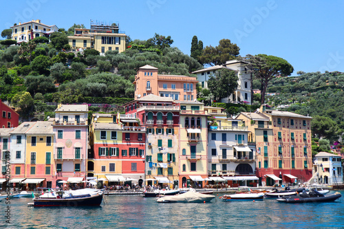 View of the town Portofino.