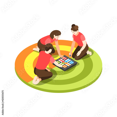 Floor Board Gaming Composition