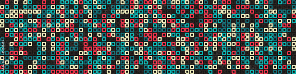 Abstract Geometric Pattern generative computational art illustration Abstract Geometric Pattern generative computational art illustration