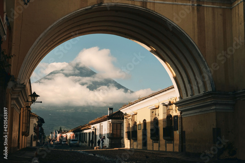 old town in guatemala photo