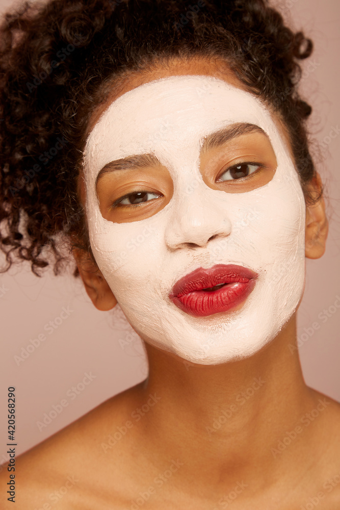Pink clay face mask Pink clay face mask
