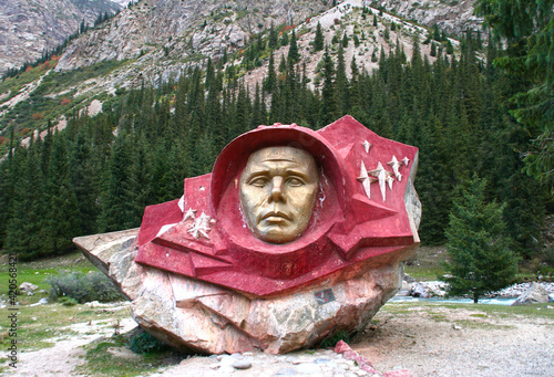 фотографія Bust of Yuri Gagarin, first russian Cosmonaut