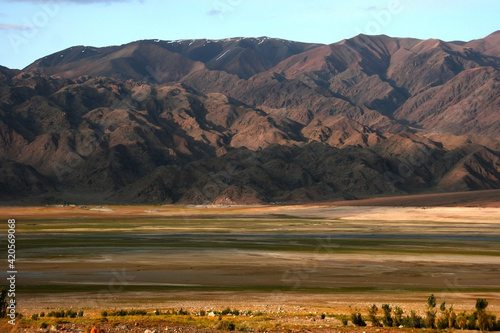 Photography Toktogul reservoir in Kyrgyzstan