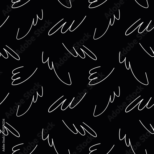 Vector Abstract linework seamless pattern design. Its perfect for fashion textiles project, gift wraps, product packaging, phone cases, tablet cases, 