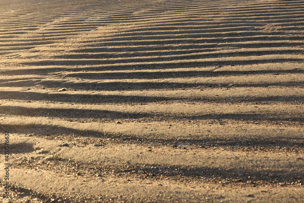 patterns of sand, wind and water on the beach of Cadzand patterns of sand, wind and water on the beach of Cadzand