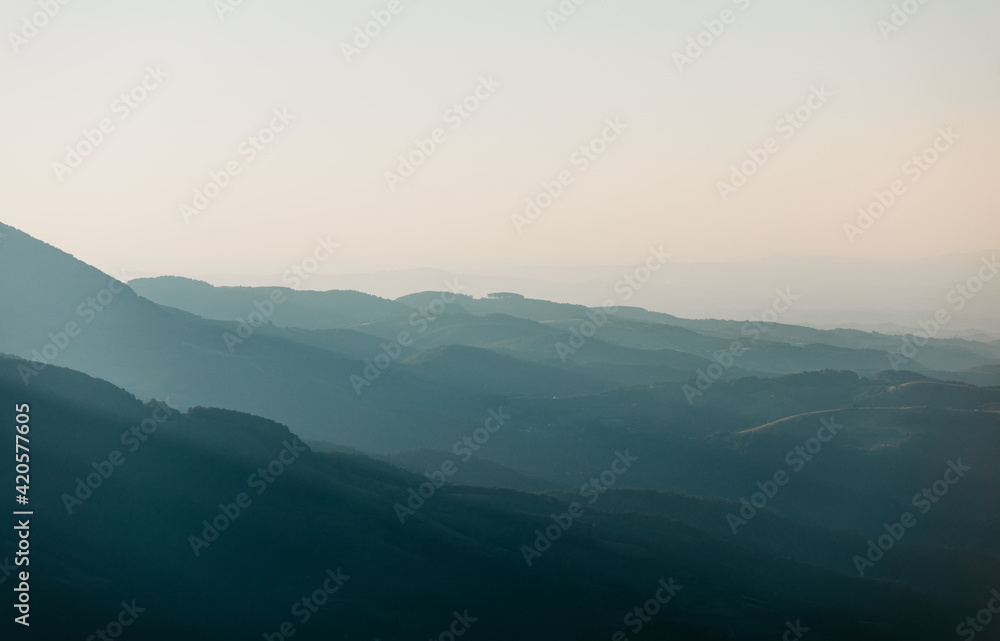 Range of hills Range of hills