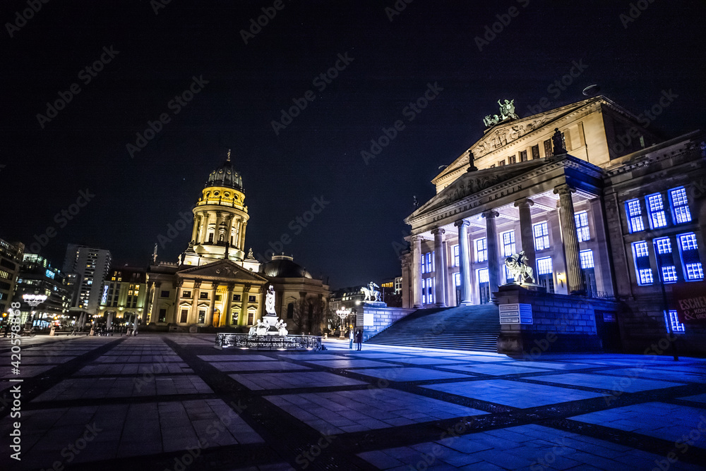 Berlin Concert Hall at Gendarmenmarkt - travel photography Berlin Concert Hall at Gendarmenmarkt - travel photography