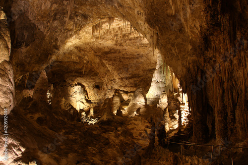 Carlsbad Caverns National Park is an American national park in the Guadalupe Mountains of southeastern New Mexico.