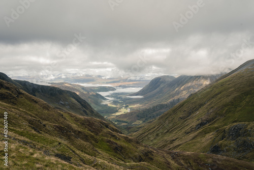 Ben Nevis in Clouds photo