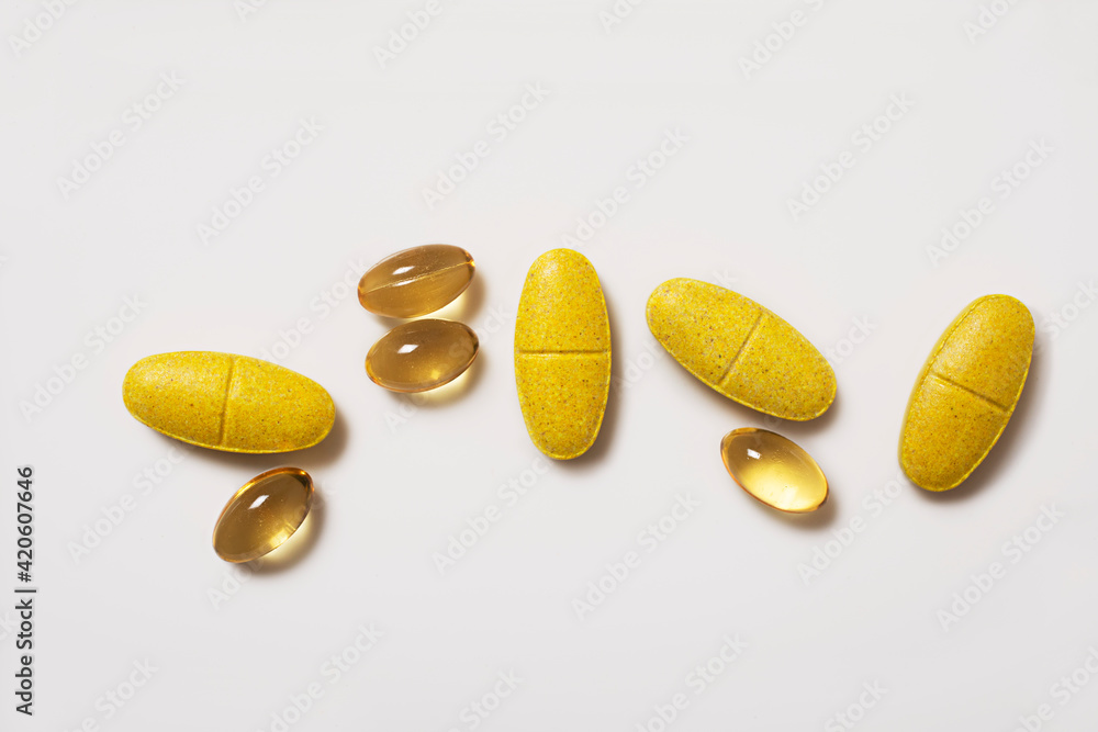 Yellow vitamins Yellow vitamins