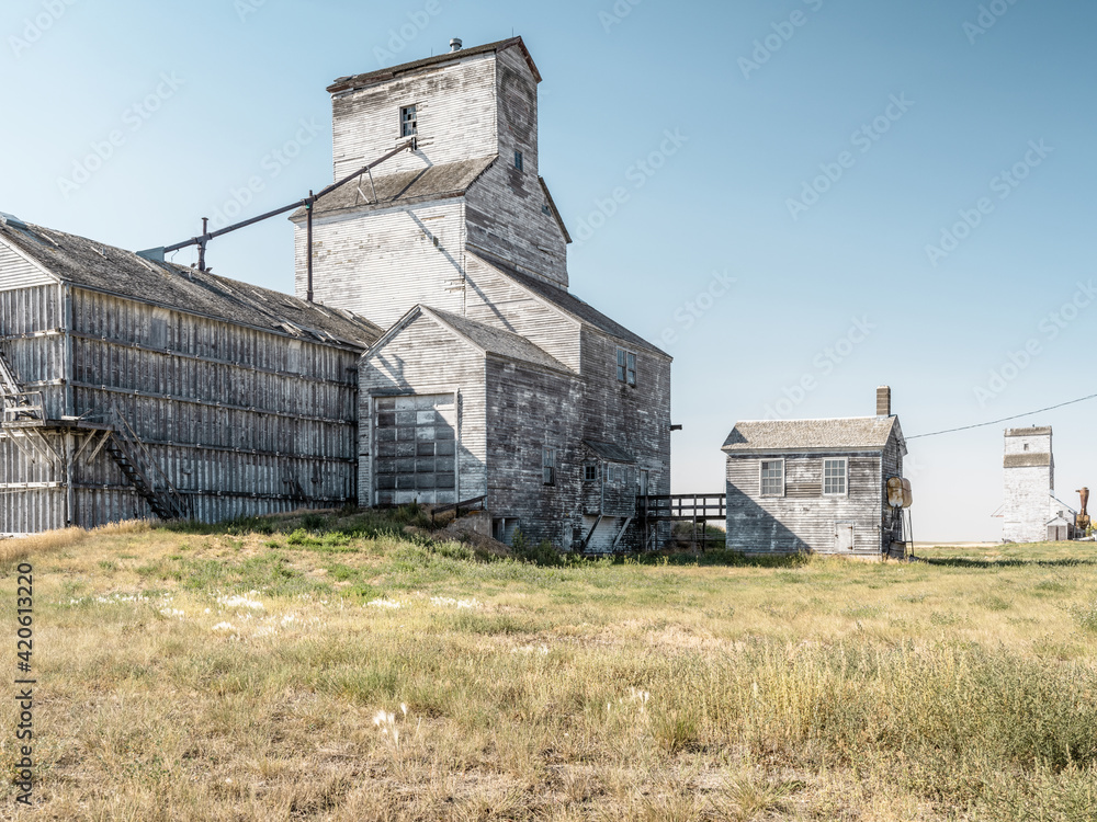 abandoned grain elevator abandoned grain elevator