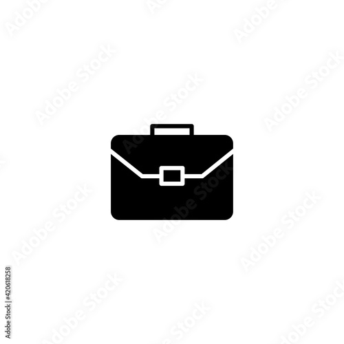 Briefcase icon vector for computer, web and mobile app 