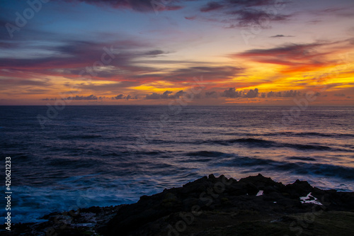 Sunset, Depoe Bay, Pacific Ocean, Oregon, USA © Danita Delimont