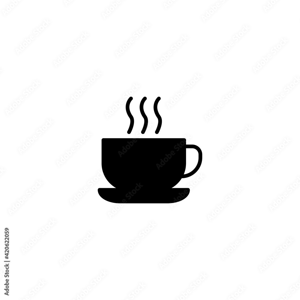 Coffe cup icon vector for computer, web and mobile appp Coffe cup icon vector for computer, web and mobile appp