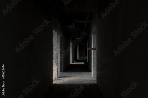 Wallpaper Mural Two hands in the tunnel Torontodigital.ca