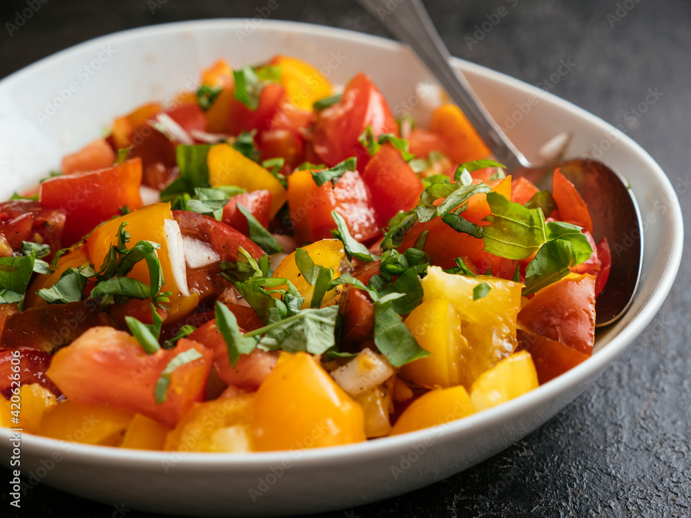 Tomato salad Tomato salad