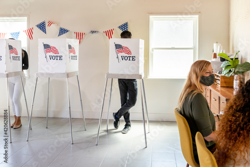 Polling Location for American Election