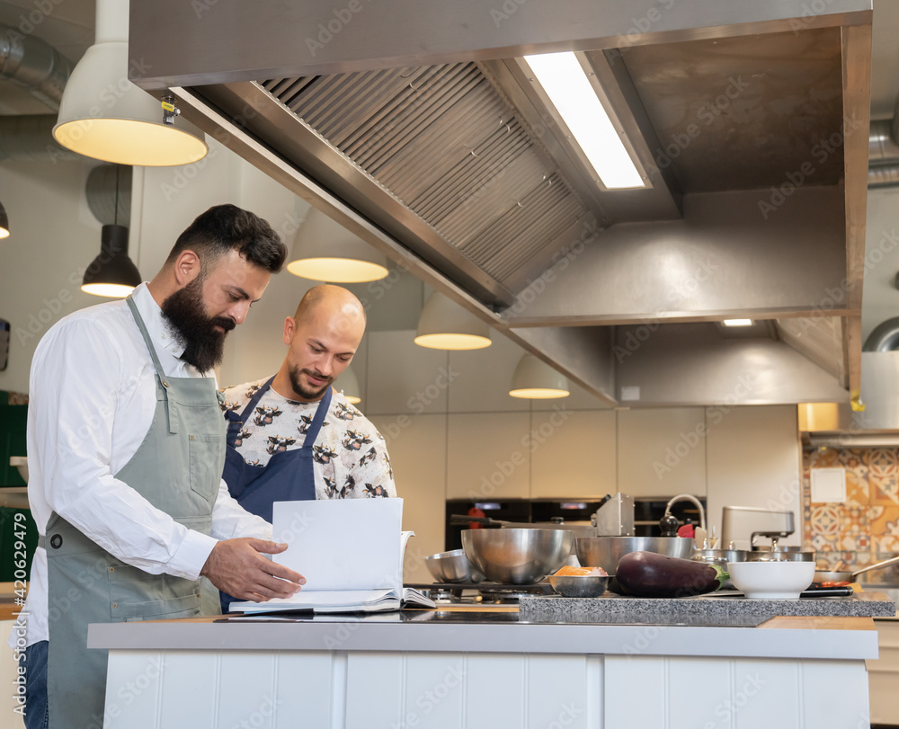 Chefs researching In Kitchen Chefs researching In Kitchen