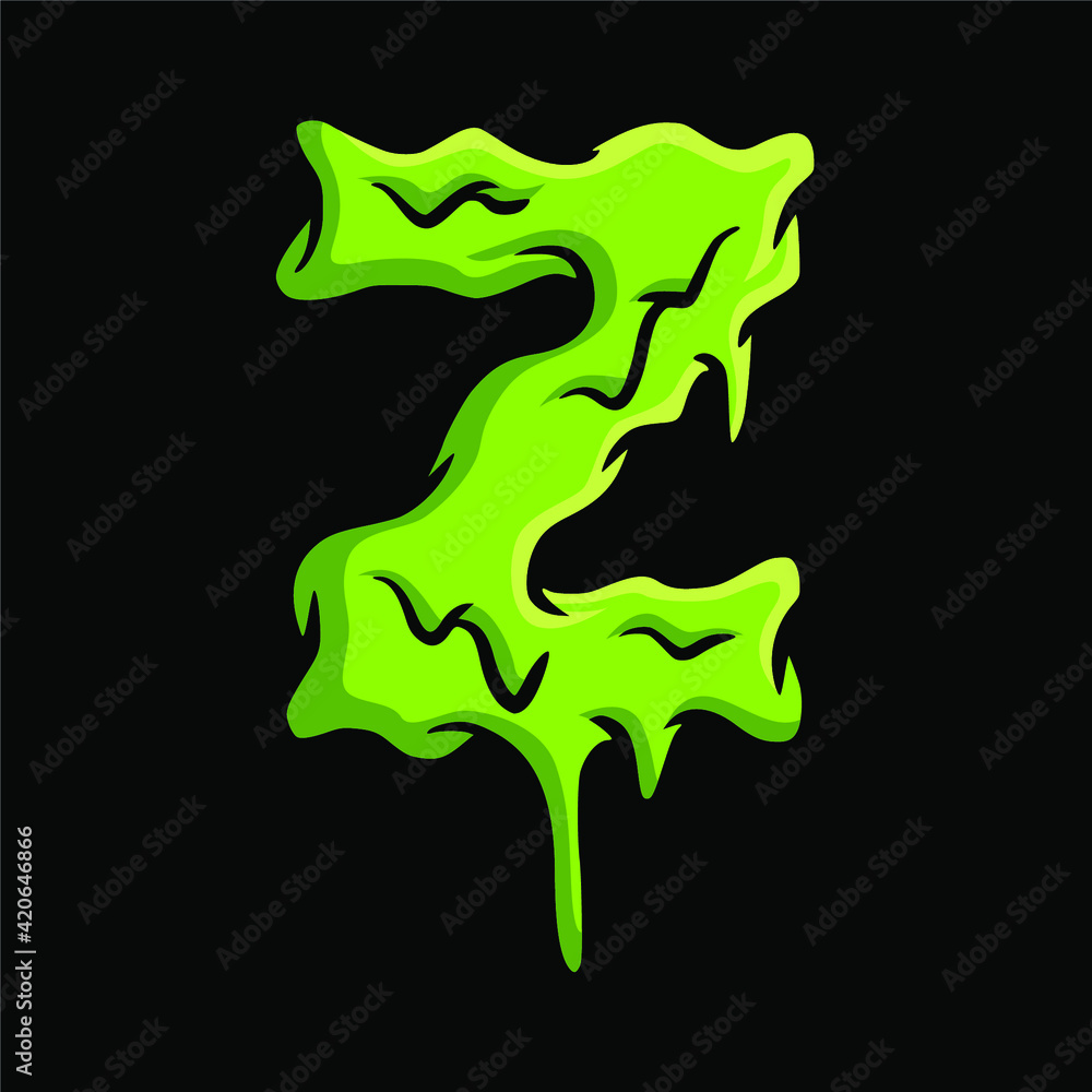 Z Slime Font Z Slime Font