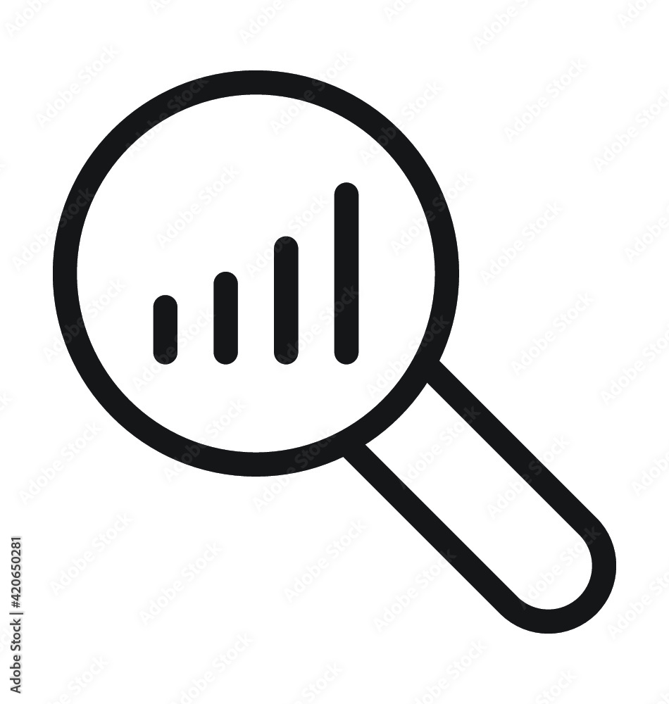 Searching Signals Line Vector Icon Searching Signals Line Vector Icon