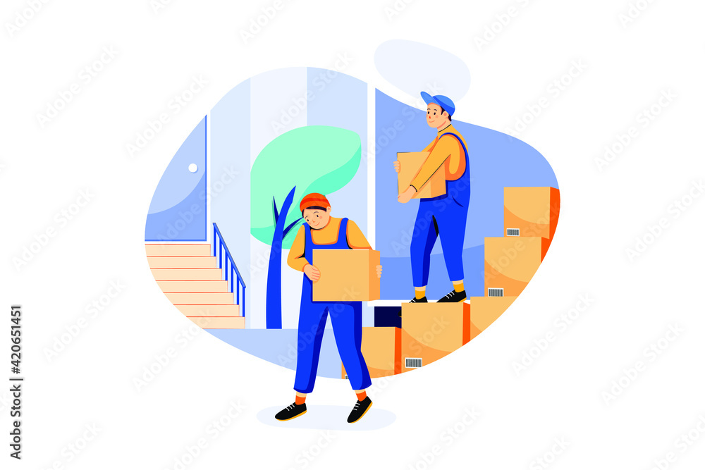 Handyman Service Illustration concept. Flat illustration isolated on white background. Handyman Service Illustration concept. Flat illustration isolated on white background.