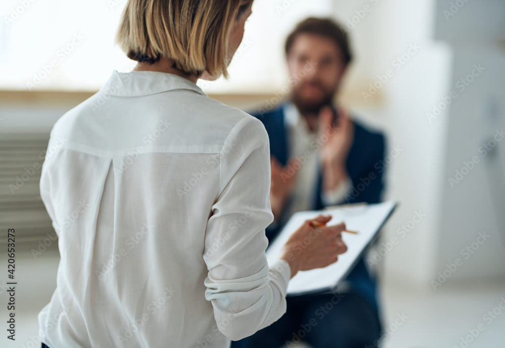© SHOTPRIME STUDIO - Woman psychologist on all professional diagnostics consultation © SHOTPRIME STUDIO - Woman psychologist on all professional diagnostics consultation