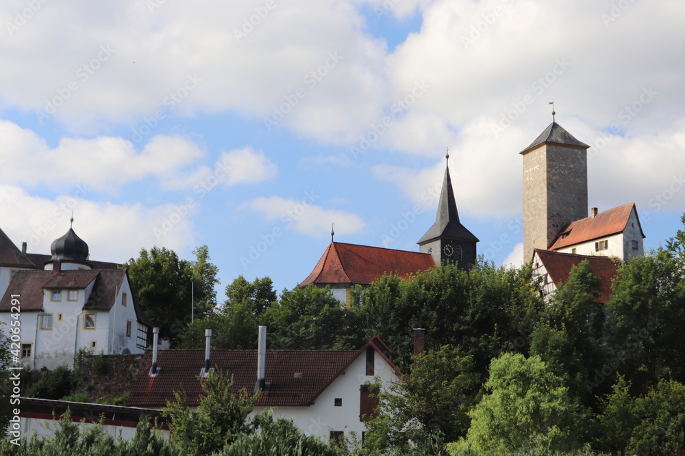 Aufseß in der Fränkischen Schweiz Franken Dorf und Burg