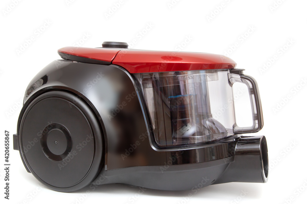 Vacuum cleaner on white background Vacuum cleaner on white background