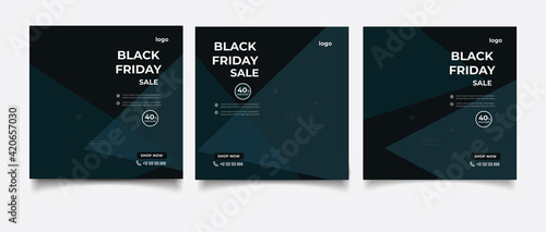 Black friday instagram story template