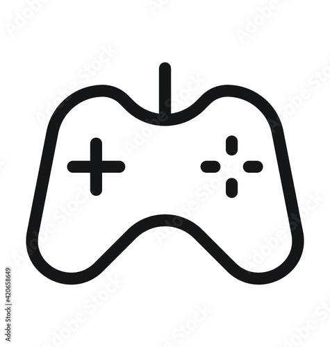 Gamepad Vector Outline Icon