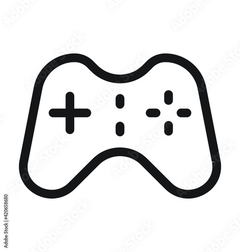 Gamepad Vector Outline Icon