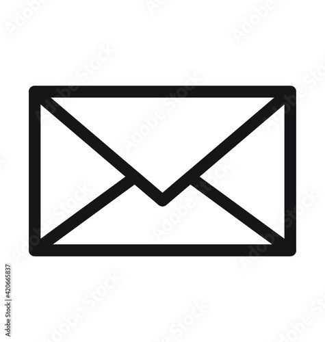 Email Line Vector Icon