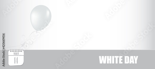 Card White Day