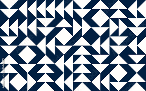 Simple geometric vector pattern. Bright color palette.
