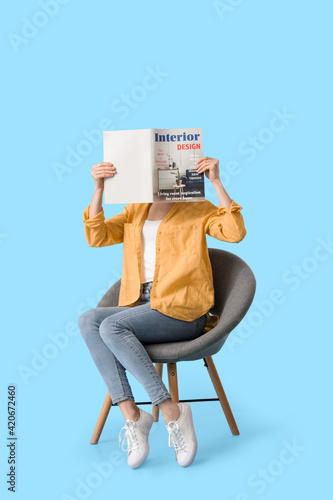 Beautiful young woman with ...