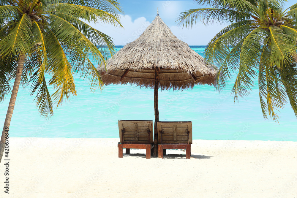 beach summer and beach chair beach summer and beach chair