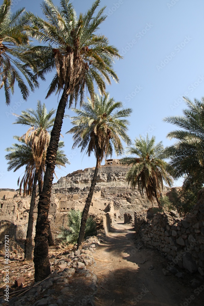 Khaybar to the north of Medina in the Hejaz. Before the advent of Islam in the 7th century CE, indigenous Arabs, as well as Jews, once made up the population of Khaybar.
