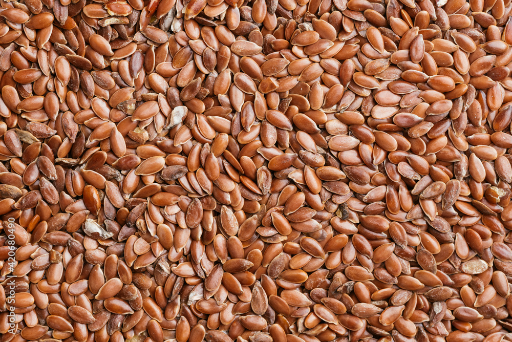 Brown flaxseeds Brown flaxseeds