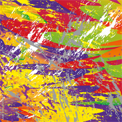abstract background splashes of paint