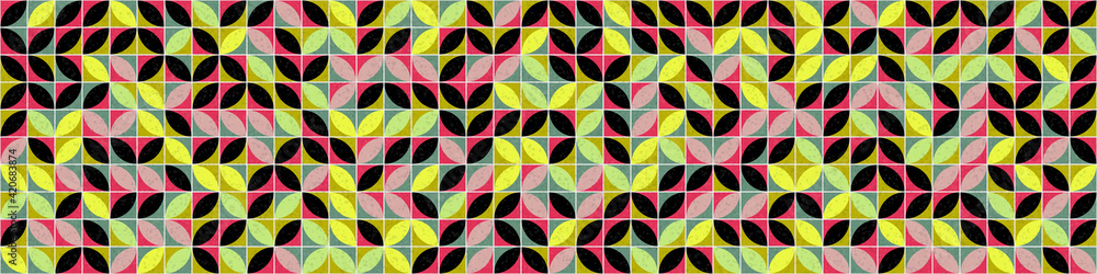 Abstract Geometric Pattern generative computational art illustration Abstract Geometric Pattern generative computational art illustration